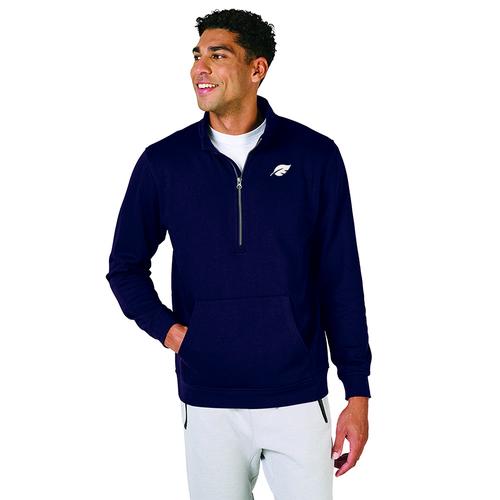Men’s Navy Charles River Apparel® Half Zip Sweatshirt