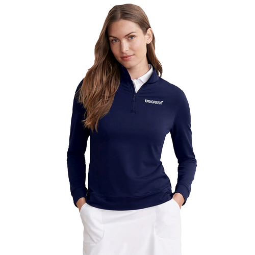 Women's Navy Peter Millar® Quarter Zip
