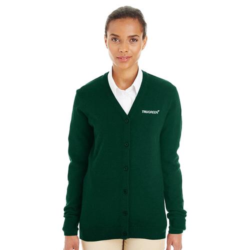 Women's Hunter V-Neck Button Cardigan Sweater