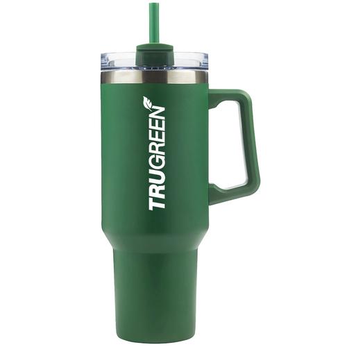 Green 40 oz. Stainless Steel Travel Mug