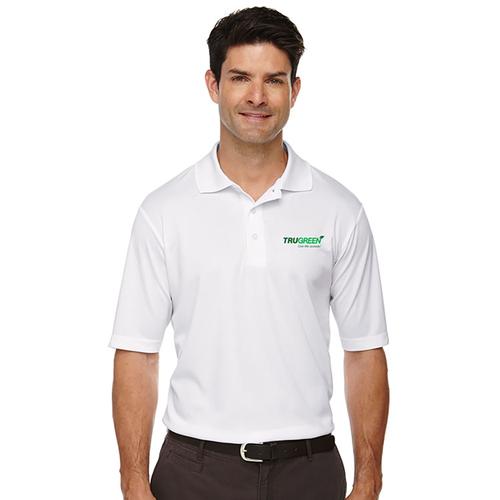 Men's White Live Life Outside Polo