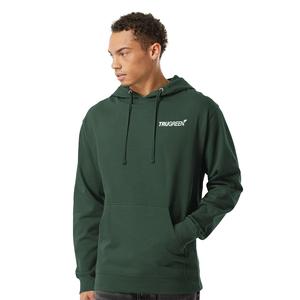 Unisex Dark Green Midweight Hoodie